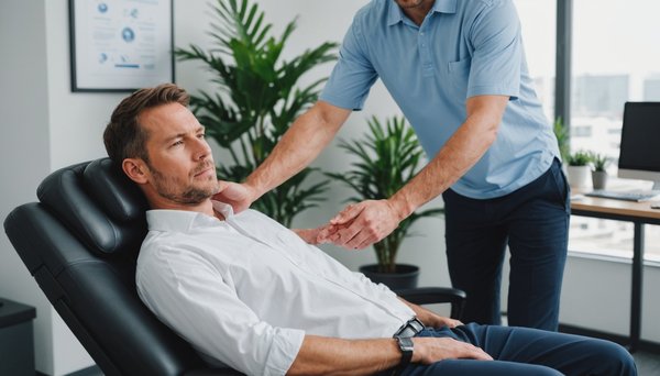 Massage assis en entreprise : boostez le bien-être au travail