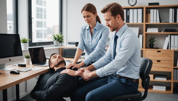 Massage assis en entreprise : boostez le bien-être au travail